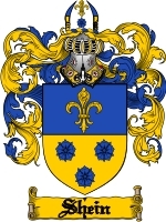 shein family crest / coat of arms jpg or pdf image download