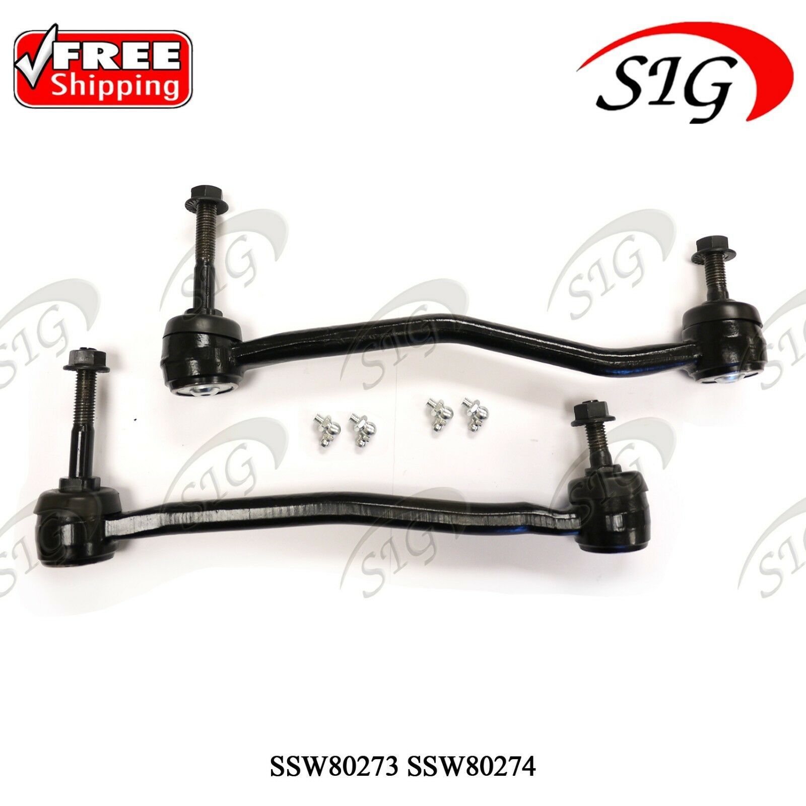 2Pcs JPN Front Sway Bar Stabilizer Links Fits Ford F250 Super Duty 4WD ...