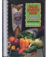 Dallas Cowboys Wives Family Cookbook &amp; Photo Album 1994: Southwestern Cu... - $5.95