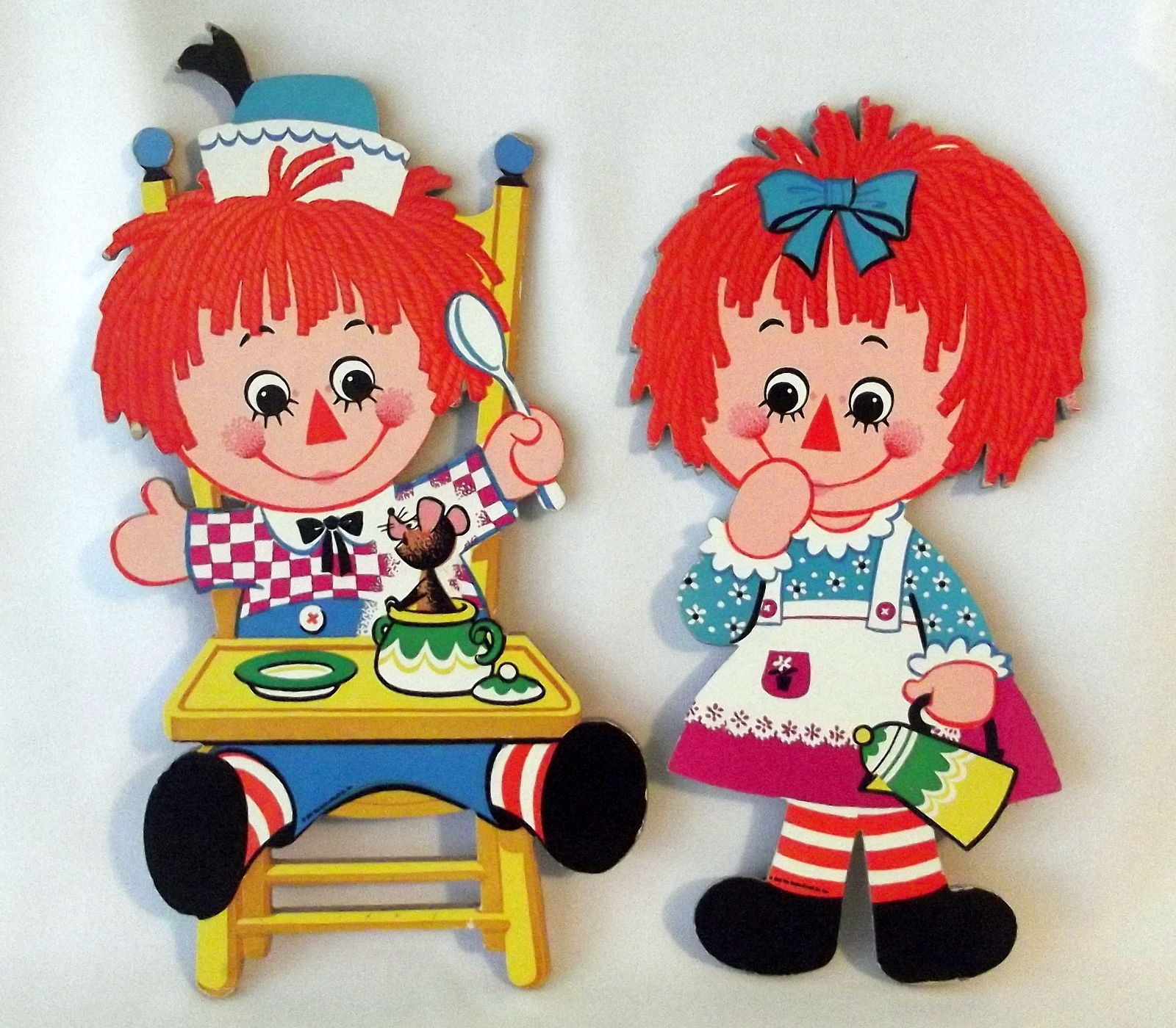 Raggedy Ann Andy Wall Decor Vintage Nursery And 37 Similar Items