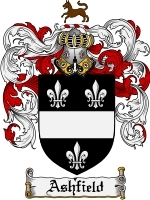 Ashfield Family Crest / Coat of Arms JPG or PDF Image Download