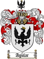 Agular Family Crest / Coat of Arms JPG or PDF Image Download