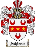 Ashborne Family Crest / Coat of Arms JPG or PDF Image Download