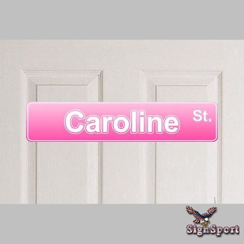 Caroline Bedroom Name Sign - - Any Name! [Kitchen] - $7.99