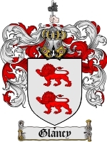 Glancy Family Crest / Coat of Arms JPG or PDF Image Download