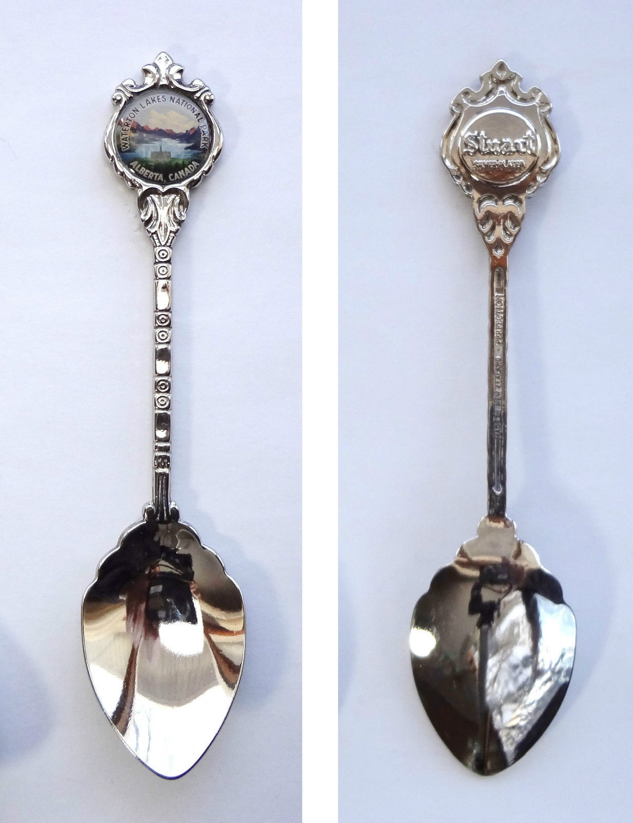 Collector Souvenir Spoon Canada Alberta Waterton Lakes National Park
