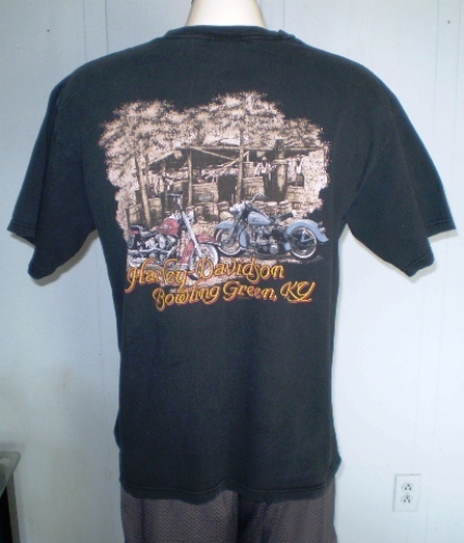 Harley-Davidson Black T-Shirt Large Bowling Green, KY - Casual Shirts