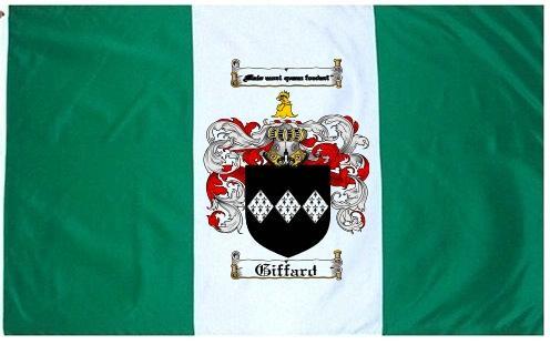 Giffard Coat of Arms Flag / Family Crest Flag - Coat of Arms