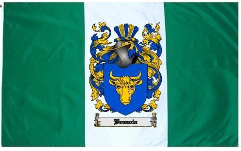 Bozzola Coat of Arms Flag / Family Crest Flag