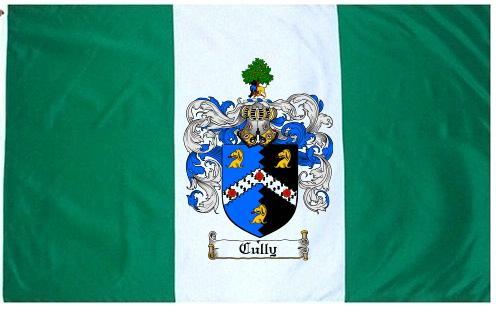 Cully Coat of Arms Flag / Family Crest Flag
