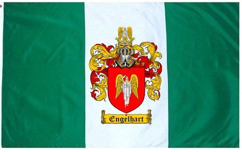 Engelhart Coat of Arms Flag / Family Crest Flag