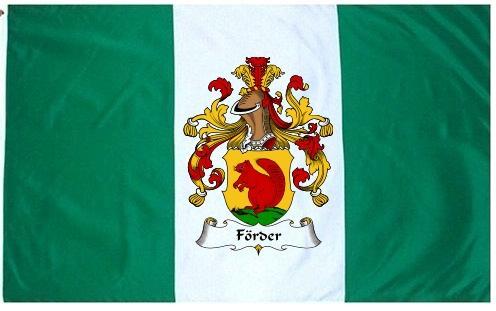 Forder Coat of Arms Flag / Family Crest Flag