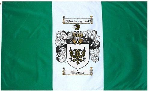 Glynne Coat of Arms Flag / Family Crest Flag