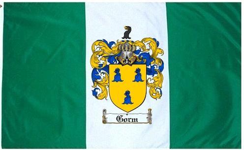 Gorm Coat of Arms Flag / Family Crest Flag