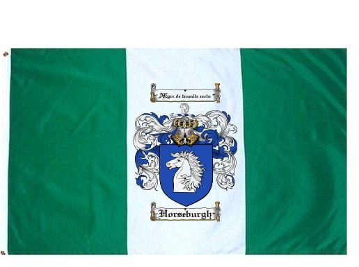 Horseburgh Coat of Arms Flag / Family Crest Flag