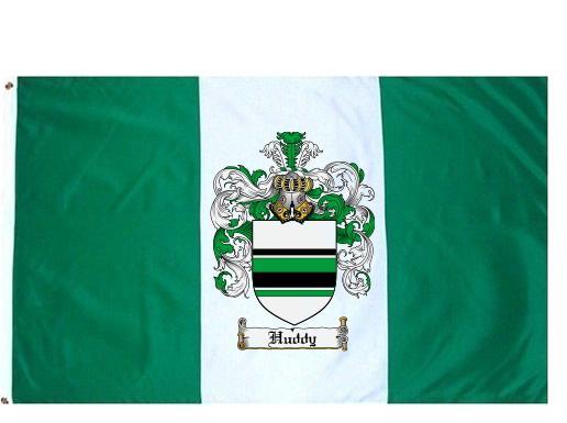 Huddy Coat of Arms Flag / Family Crest Flag