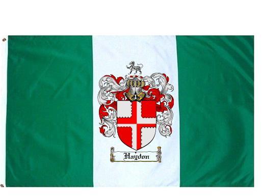 Haydon Coat of Arms Flag / Family Crest Flag