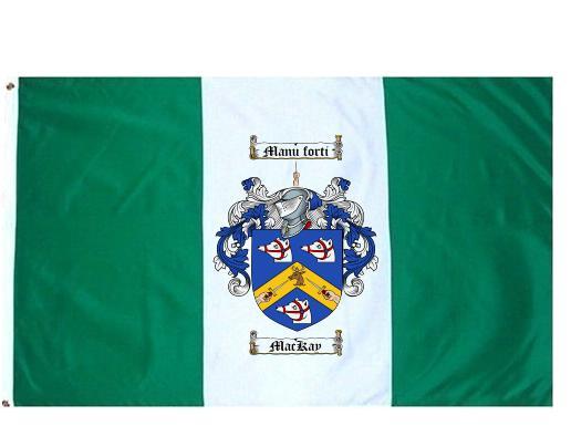 Mackay Coat of Arms Flag / Family Crest Flag