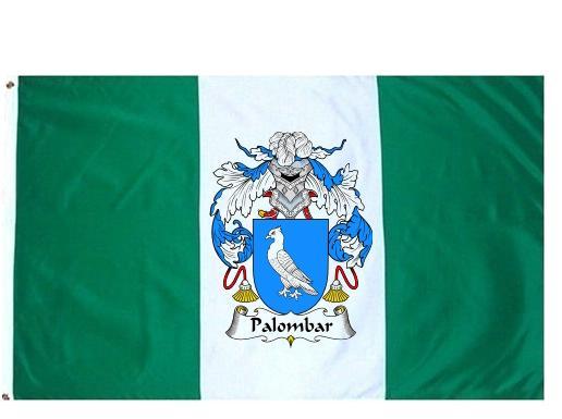 Palombar Coat of Arms Flag / Family Crest Flag