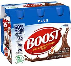 Boost Plus Complete Nutritional Drink, Chocolate Sensation, 8 OZ, 6 CT (Pack of  image 14