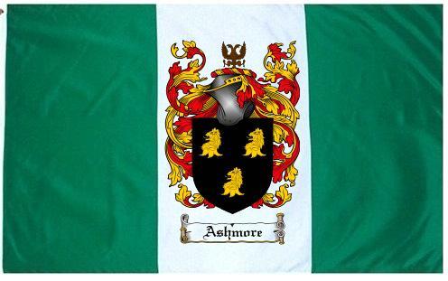 Ashmore Coat of Arms Flag / Family Crest Flag - Coat of Arms