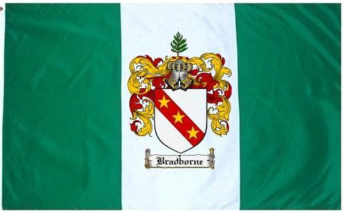 Bradborne Coat of Arms Flag / Family Crest Flag