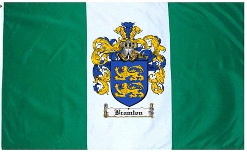 Bramton Coat of Arms Flag / Family Crest Flag