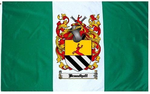 Brandhoff Coat of Arms Flag / Family Crest Flag