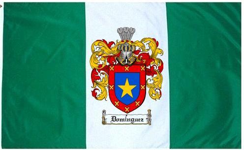 Dominguez Coat of Arms Flag / Family Crest Flag - Coat of Arms