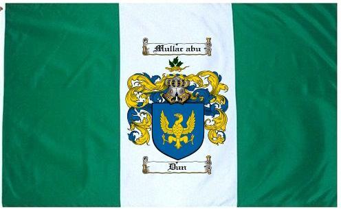 Dun Coat of Arms Flag / Family Crest Flag