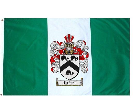 Kendal Coat of Arms Flag / Family Crest Flag - Coat of Arms