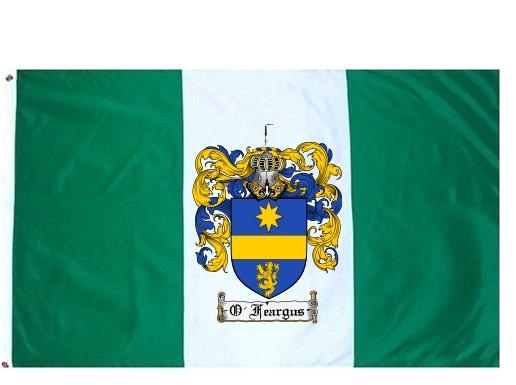 O'Feargus Coat of Arms Flag / Family Crest Flag