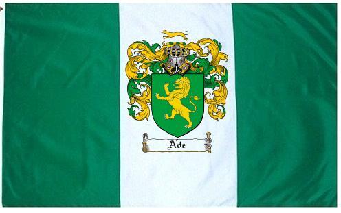 Ade Coat of Arms Flag / Family Crest Flag