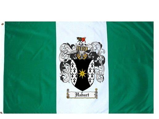 Habart Coat of Arms Flag / Family Crest Flag