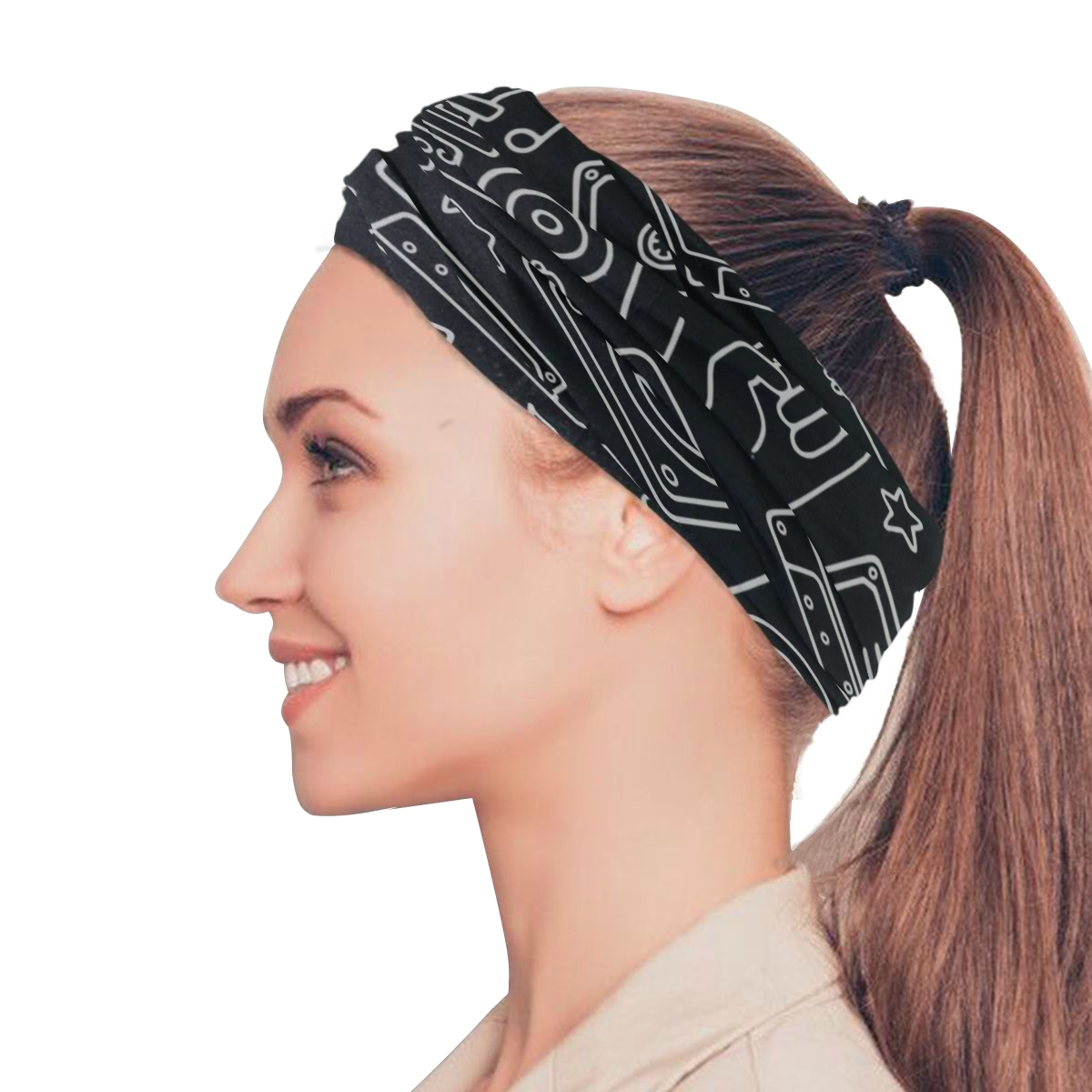 shawl head wrap