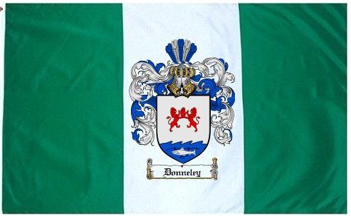 Donneley Coat of Arms Flag / Family Crest Flag