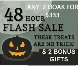 TUES-WED ONLY!  SPECIAL ANY OOAK FLASH SALE PICK 3 FOR $333 DEAL! OCT 27-28TH - $666.00