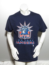 New York Rangers Shirt (VTG) - Lady Liberty Logo by Pro Player - Men's Medium - $65.00