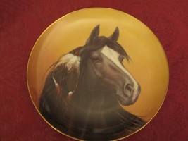 HORSE collector plate BLACK MAGIC Derk Hansen DANBURY MINT - $19.00