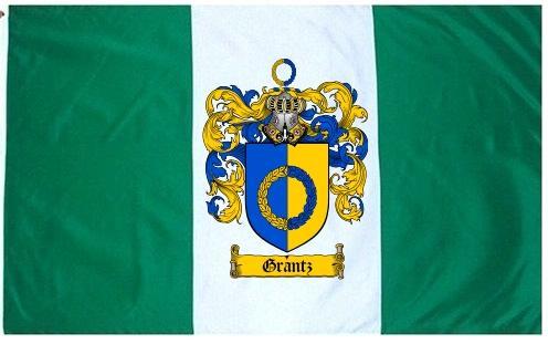 Grantz Coat of Arms Flag / Family Crest Flag
