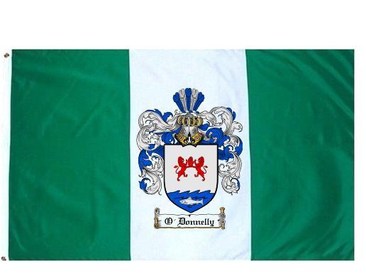 O'Donnelly Coat of Arms Flag / Family Crest Flag