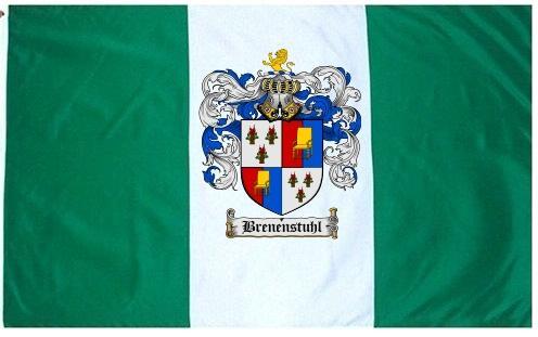 Brenenstuhl Coat of Arms Flag / Family Crest Flag