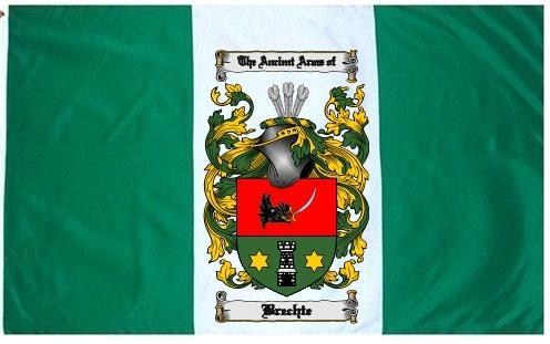 Brechte Coat of Arms Flag / Family Crest Flag