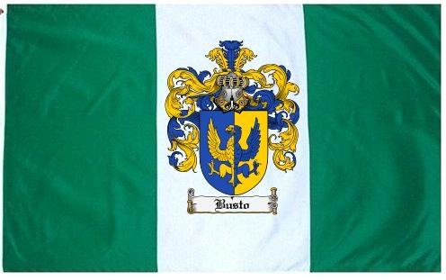 Busto Coat of Arms Flag / Family Crest Flag