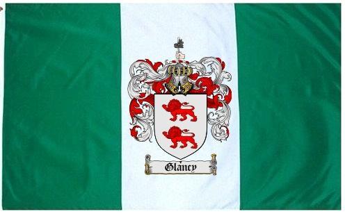 Glancy Coat of Arms Flag / Family Crest Flag