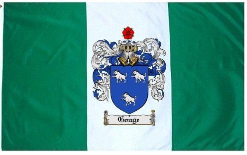 Gouge Coat of Arms Flag / Family Crest Flag