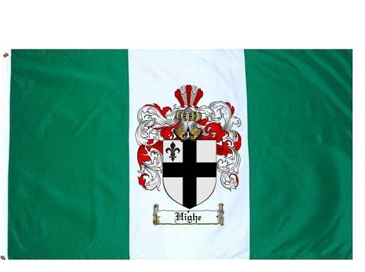 Highe Coat of Arms Flag / Family Crest Flag