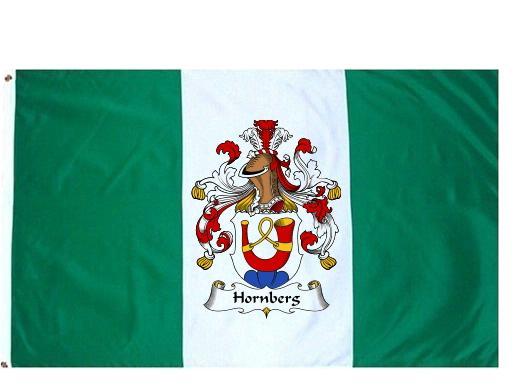 Hornberg Coat of Arms Flag / Family Crest Flag