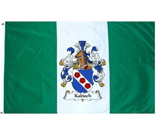 Kabisch Coat of Arms Flag / Family Crest Flag
