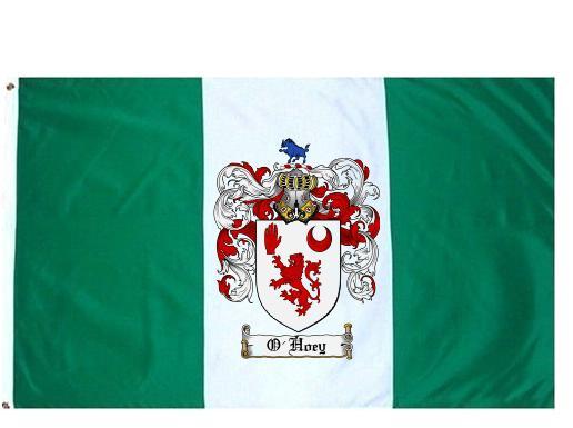 O'Hoey Coat of Arms Flag / Family Crest Flag
